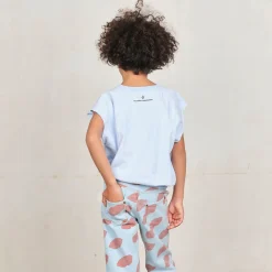 Squab Kids Top in Soft Blue by The Animals Observatory