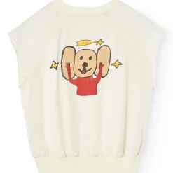 Squab Kids Top in White by The Animals Observatory