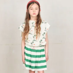 Squab Kids Top in White Lindo by The Animals Observatory