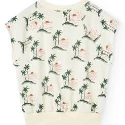 Squab Kids Top in White Lindo by The Animals Observatory