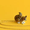 Squirrel Ceramic Pendant by Camp Hollow