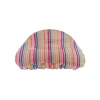 80s Rainbow Pinstripe Large Hair Claw by Hello Sakura