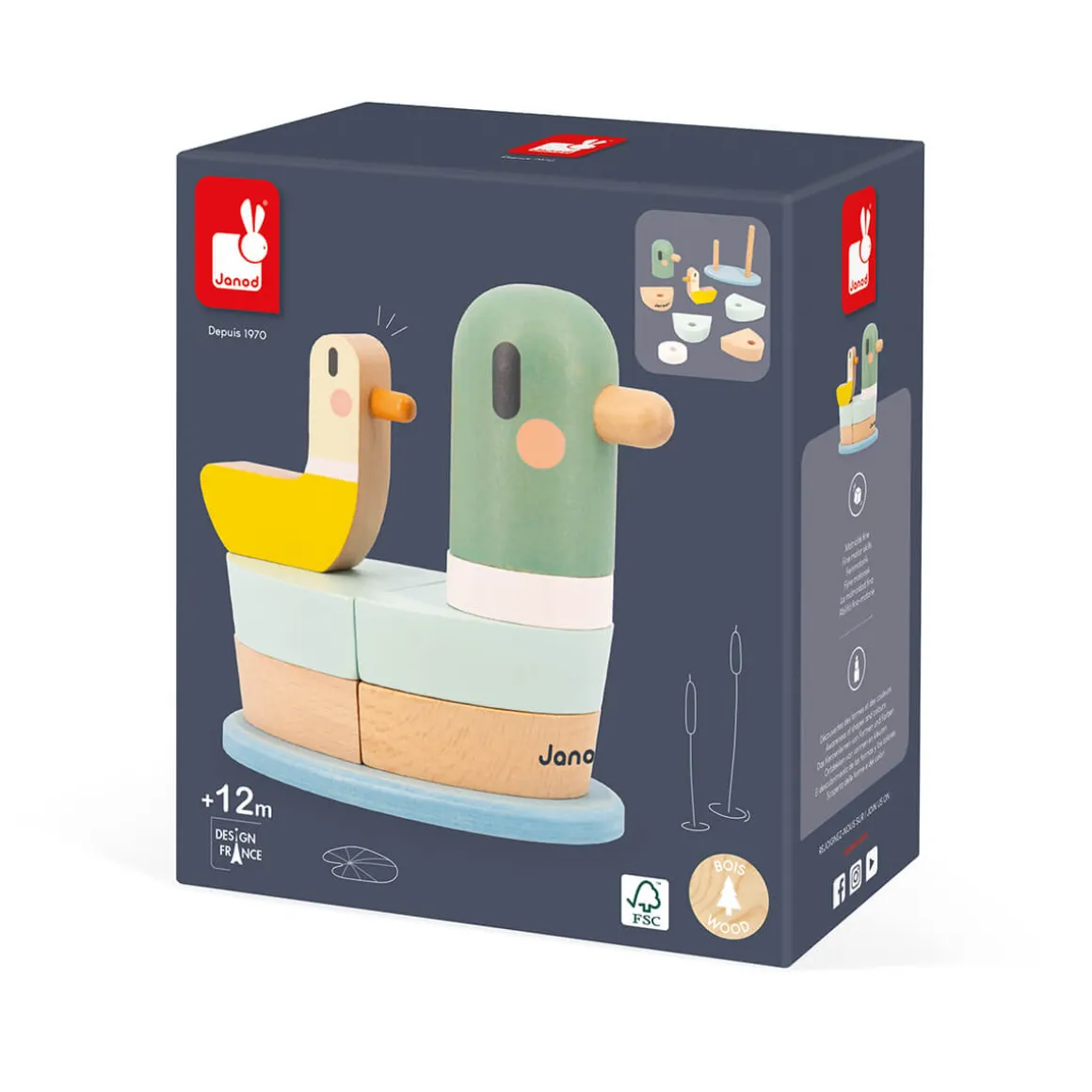 Stackable Ducks by Janod