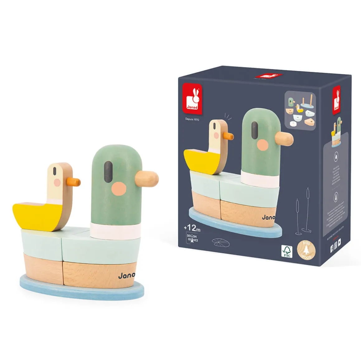 Stackable Ducks by Janod