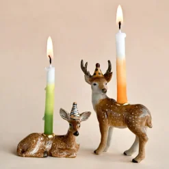 Stag Ceramic Cake Topper by Camp Hollow