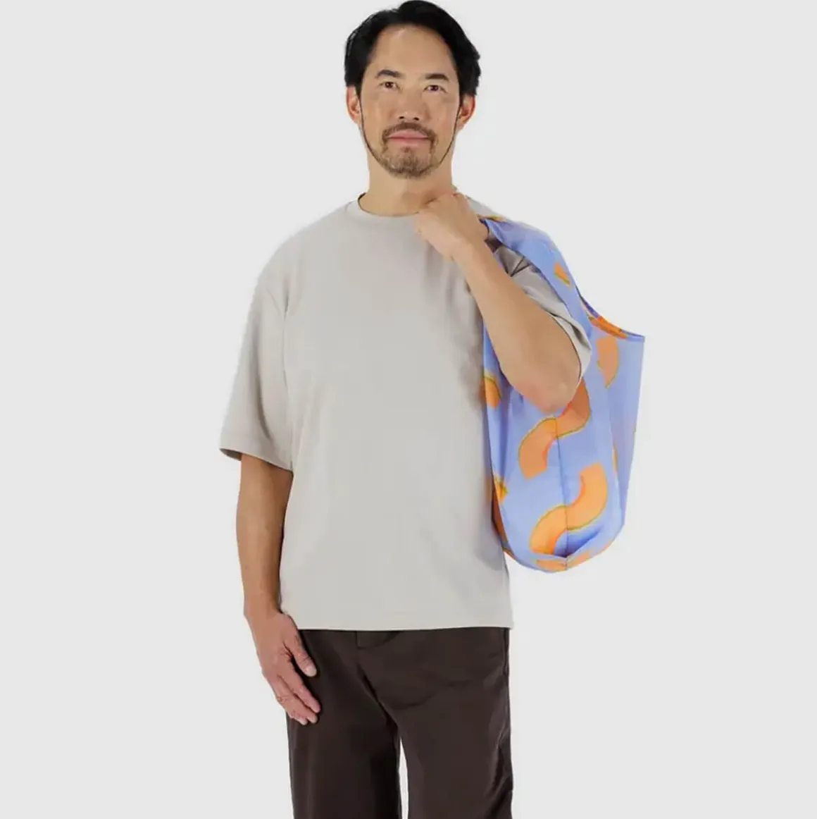 Standard Bag in Cantaloupe Blue by Baggu