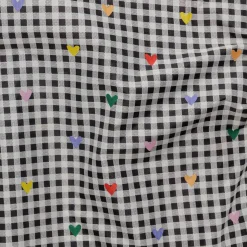 Standard Bag in Gingham Hearts by Baggu