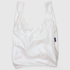 Standard Bag in Metallic Pearl by Baggu
