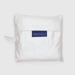 Standard Bag in Metallic Pearl by Baggu