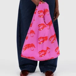 Standard Bag in Pink Lobster by Baggu