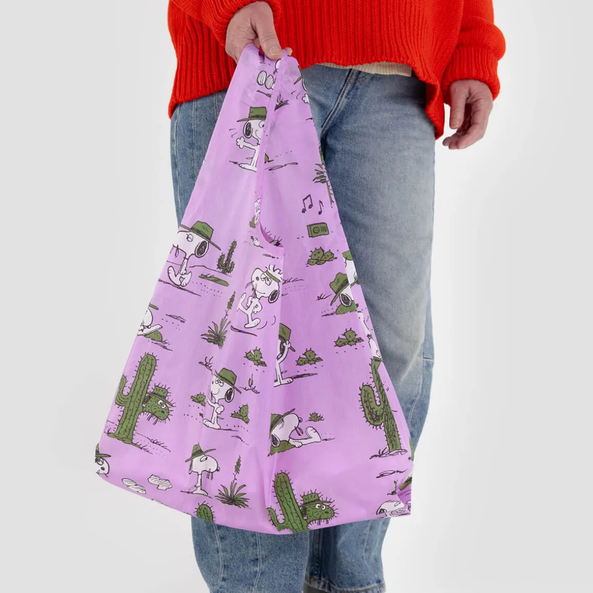 Standard Bag in Pink Spike by Baggu