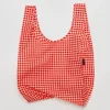 Standard Bag in Red Gingham by Baggu