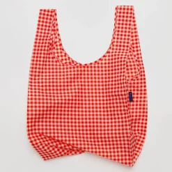 Standard Bag in Red Gingham by Baggu