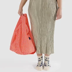 Standard Bag in Red Gingham by Baggu