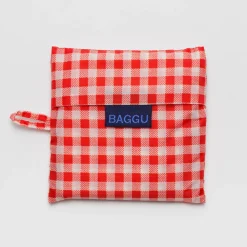 Standard Bag in Red Gingham by Baggu