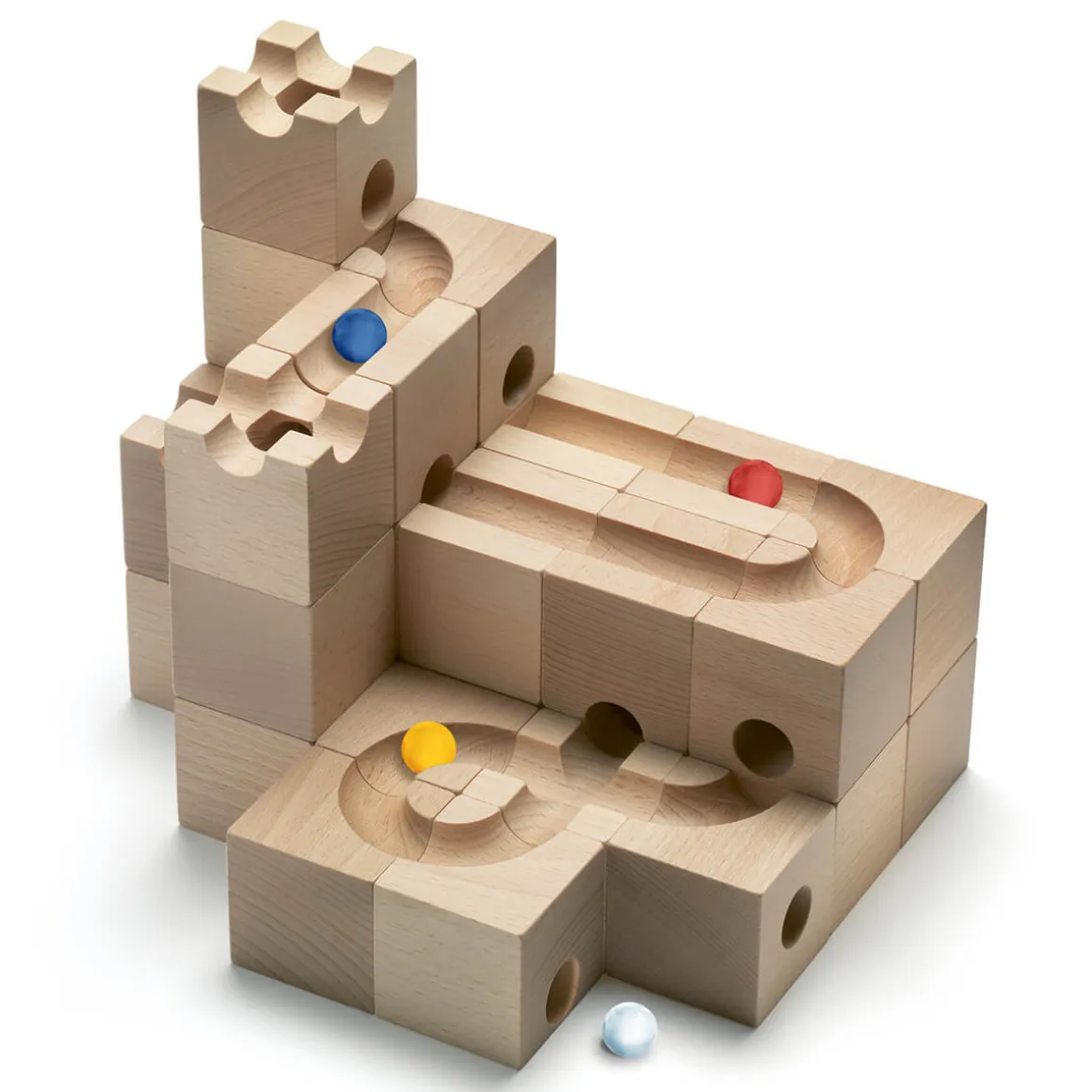Standard 32 Marble Run Set by Cuboro