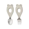 Stanley Baby Cutlery in Mr Bear / Sandy by Liewood