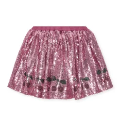 Starla Sequin Skirt in Blush by Konges Slojd - Last Ones In Stock - 18 Months - 2 Years