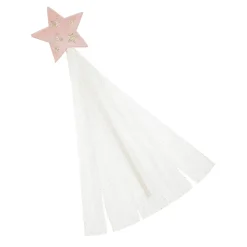 Stars And Moon Velvet Wand in Pink by Mimi & Lula