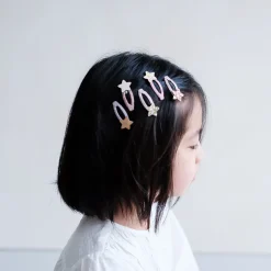 Stellina Mini Clic Clac Hair Clips in Neutrals by Mimi & Lula