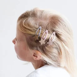 Stellina Mini Clic Clac Hair Clips in Neutrals by Mimi & Lula