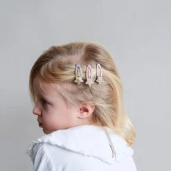 Stellina Mini Clic Clac Hair Clips in Neutrals by Mimi & Lula