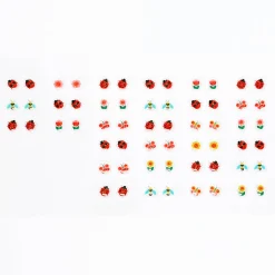 Stick on Earrings Ladybird (30 pairs) by Rex London