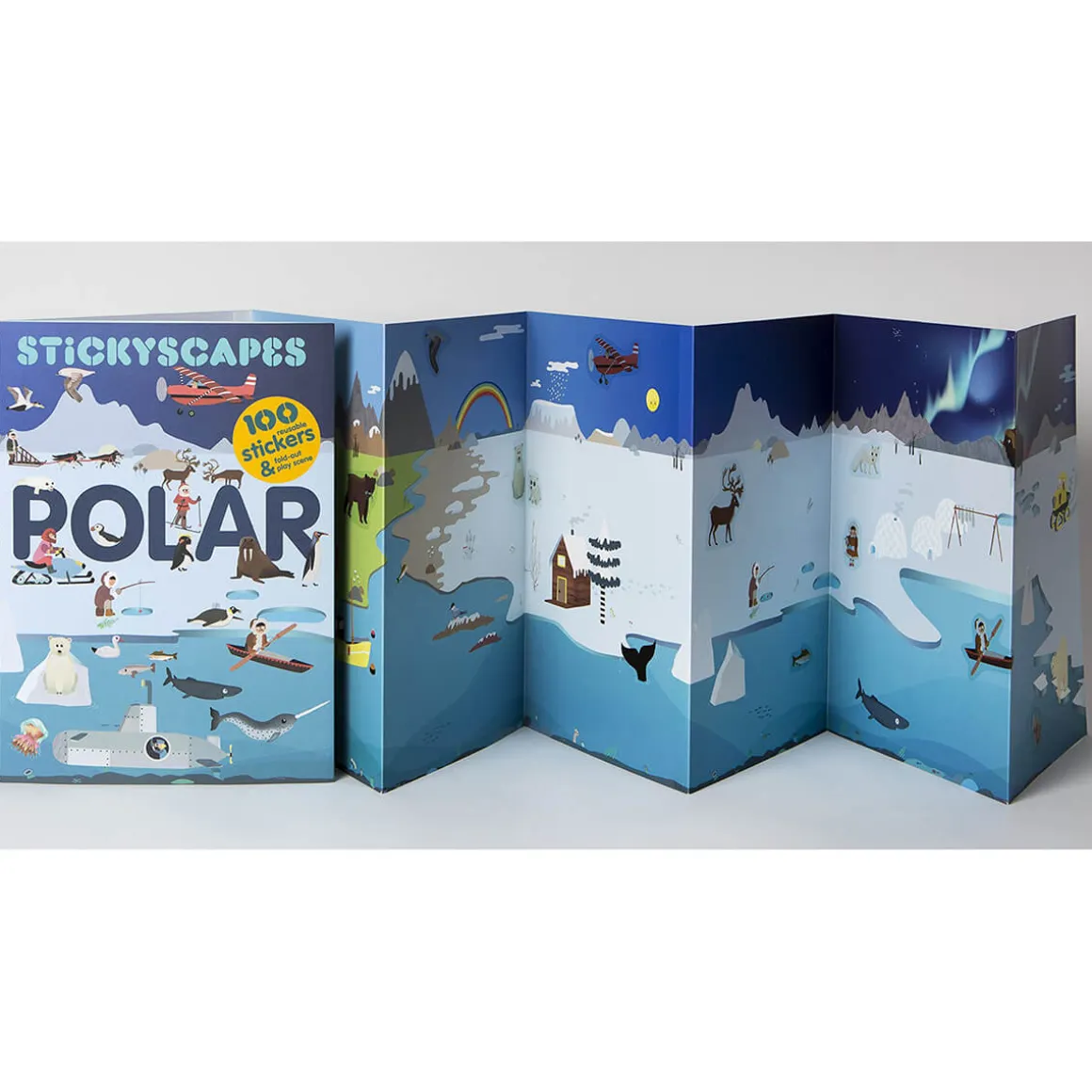 Stickyscapes Polar Adventures by Caroline Selmes