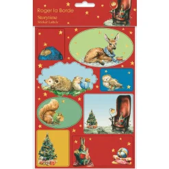 Storytime Sticker Labels Sheet by Roger La Borde