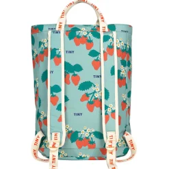Strawberries Backpack in Warm Grey by Tinycottons