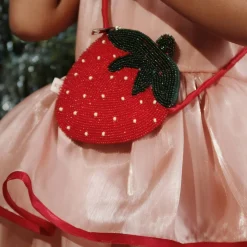 Strawberry Beaded Bag by Konges Slojd