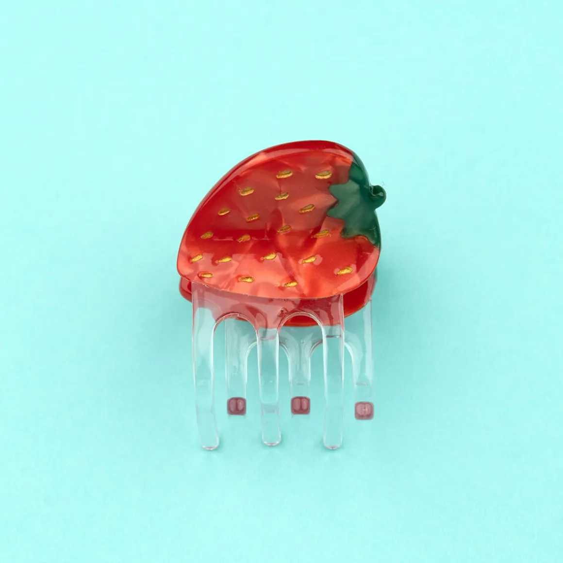 Strawberry Mini Hair Claw by Coucou Suzette