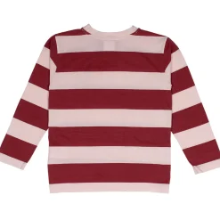 Stripe Base Layer in Pillar Red / Ecru by Wynken
