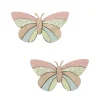 Stripe Butterfly Clic Clac Hair Clips by Mimi & Lula