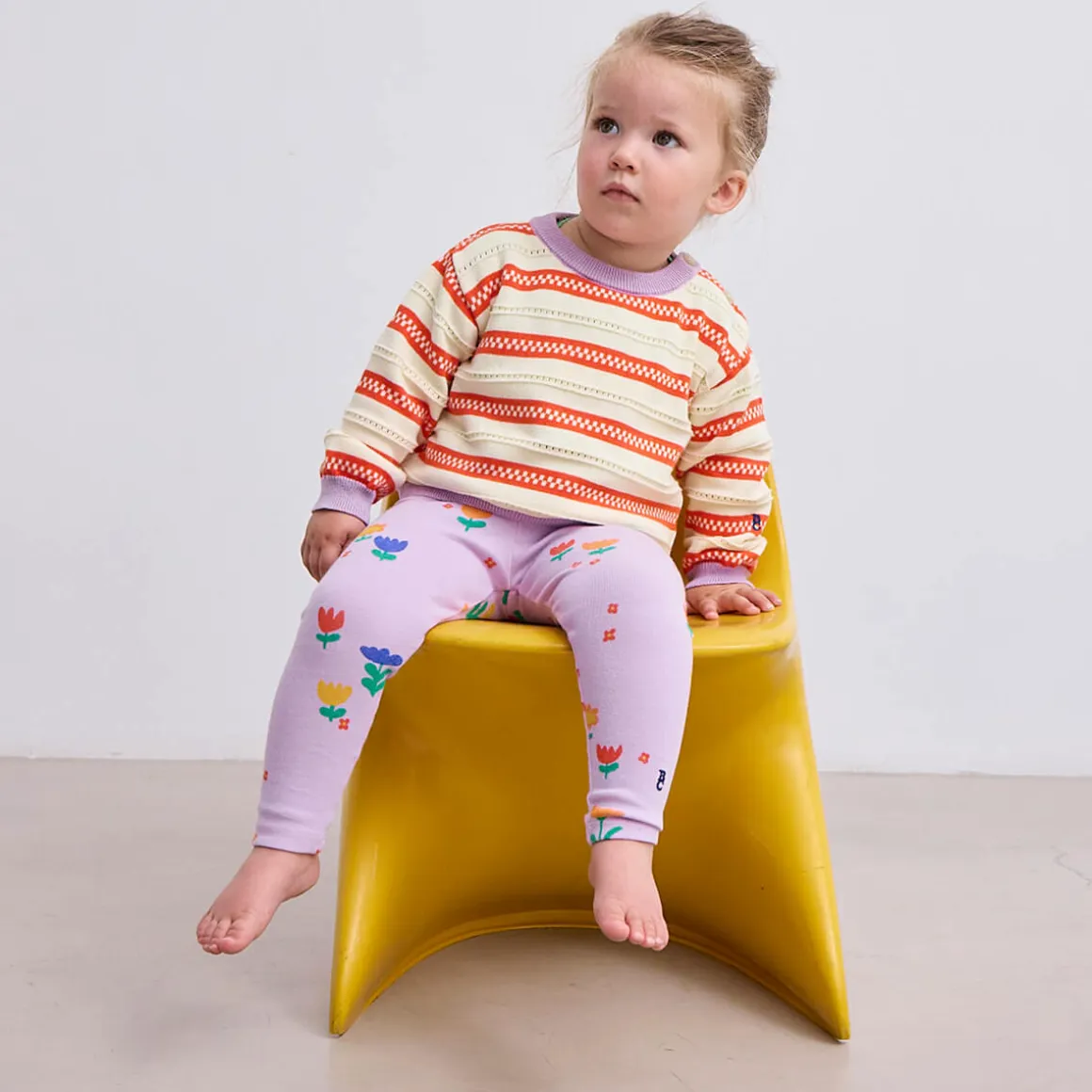 Striped Baby Jumper by Bobo Choses