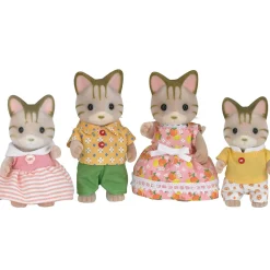 Striped Cat Family by Sylvanian Families