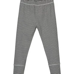 Striped Leggings in Nearly Black by Gray Label