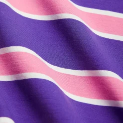 Stripe Dress in Purple by Mini Rodini