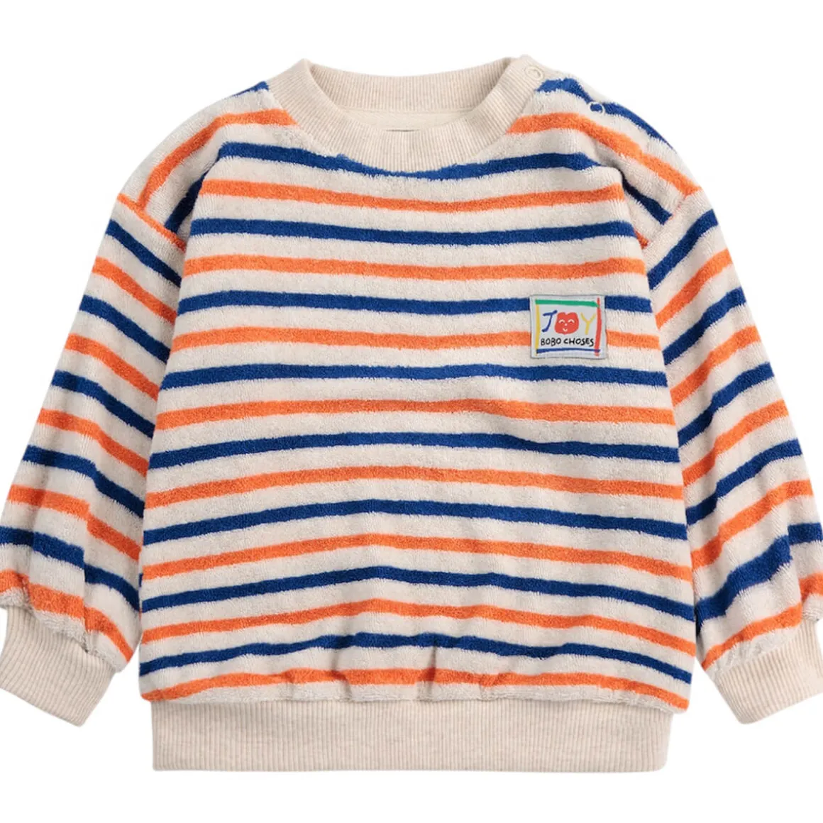 Striped Terry Baby Sweatshirt by Bobo Choses
