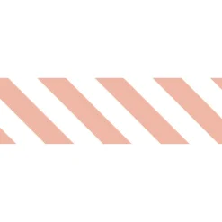 Stripe Salmon Pink 15mm Deco Series Washi Tape by MT Japan