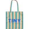 Stripes Bag in Pale Ochre by Tinycottons