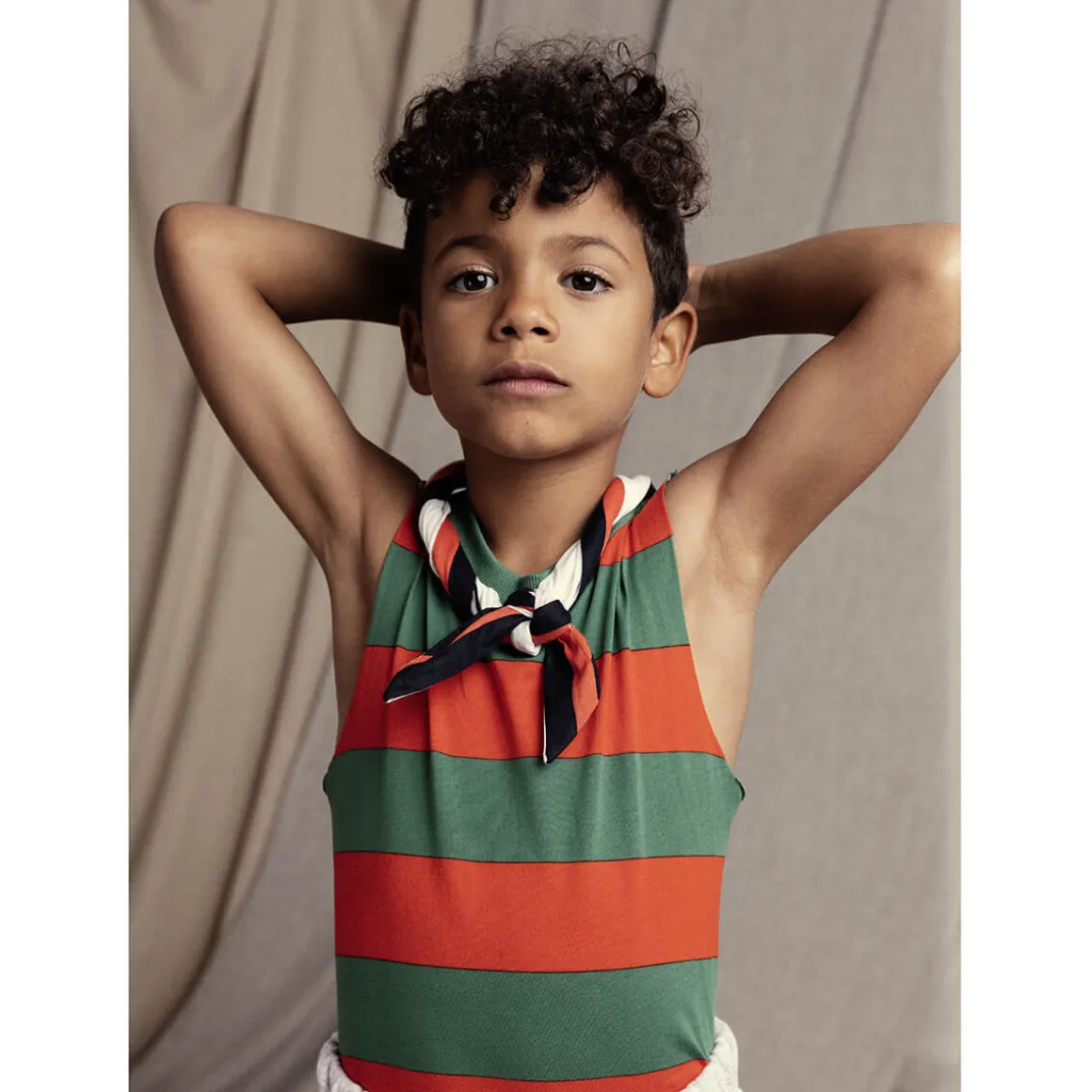 Stripe Tank by Mini Rodini - Last One In Stock - 140/146 (9-11 Years)