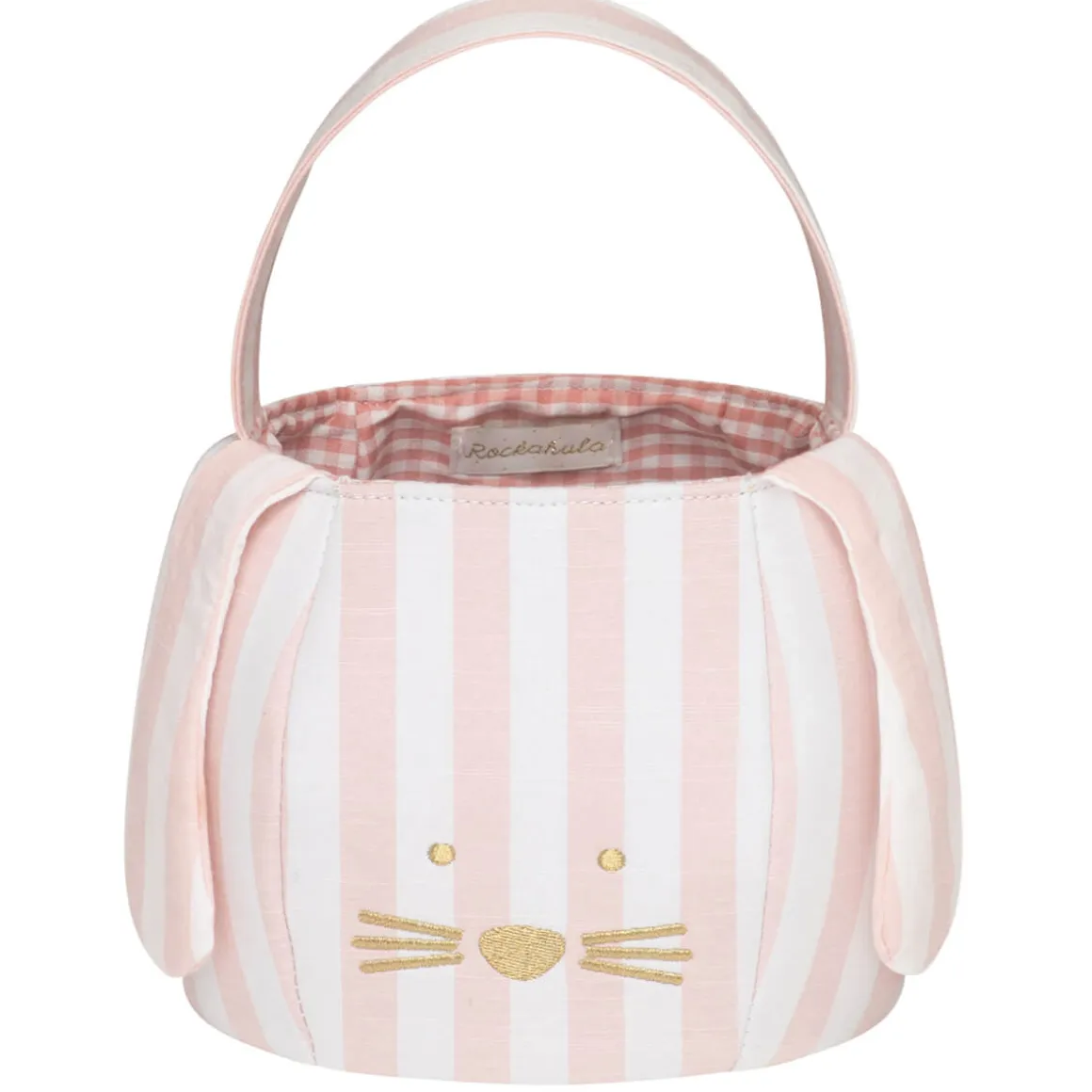 Stripy Bunny Bucket Bag by Rockahula