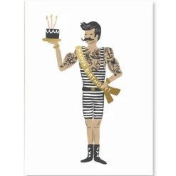 Strongman Greetings Card By Rifle Paper Co.