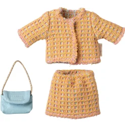 Suit in Yellow Check for Mum Mouse by Maileg