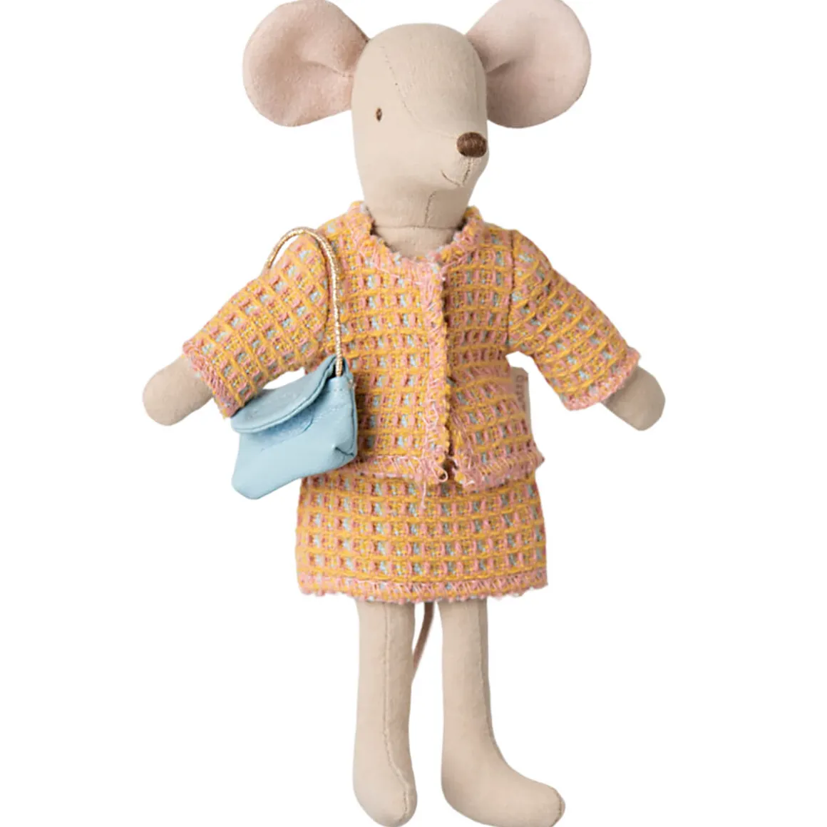 Suit in Yellow Check for Mum Mouse by Maileg