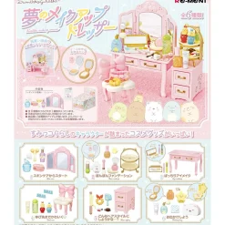 Sumikko Gurashi Dream Make-Up Dresser Blind Box by Re-Ment Japan