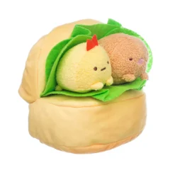 Sumikko Gurashi Tonkatsu And Ebi Sandwich Plush by San-X