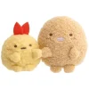 Sumikko Gurashi Tonkatsu And Ebifurai No Shippo Tenori Plush by San-X