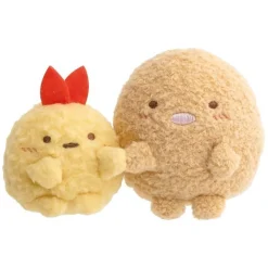 Sumikko Gurashi Tonkatsu And Ebifurai No Shippo Tenori Plush by San-X